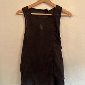Rundholz Black Sleeveless Top